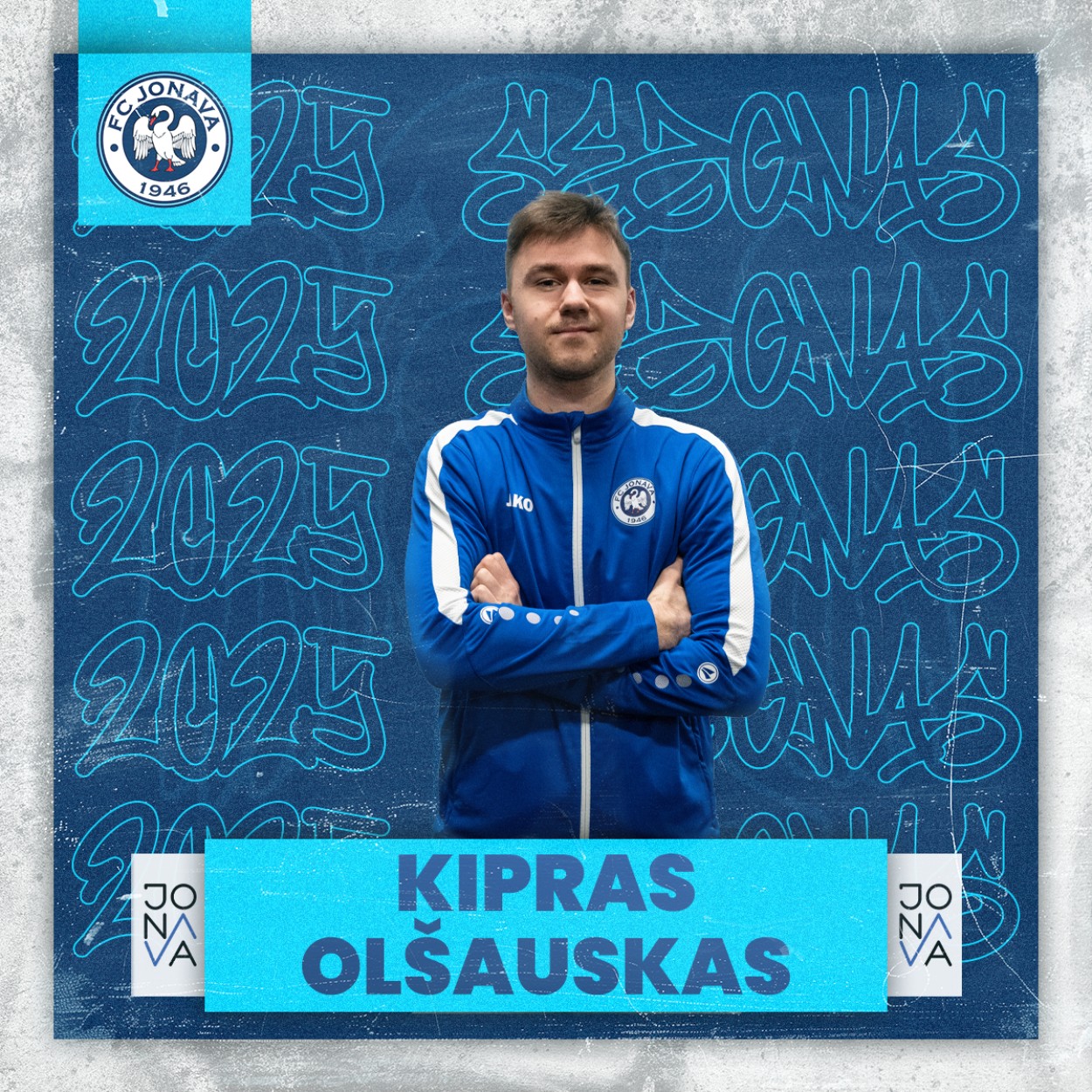 „FK Jonava“ gretas sustiprino talentingas saugas Kipras Olšauskas